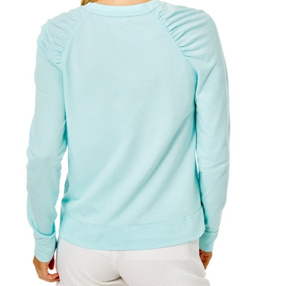 NWT LILLY PULITZER BUBBLY ALDEAN SWEATSHIRT - Picture 3 of 6